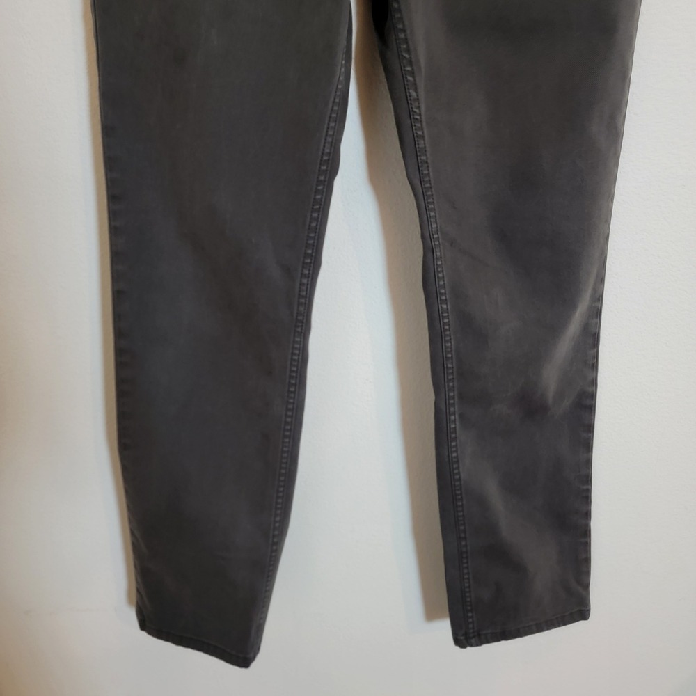 Banana Republic Slim Twill Traveler Pant Charcoal Gray Men's 31x32 Actual 31x28 - Picture 4 of 14